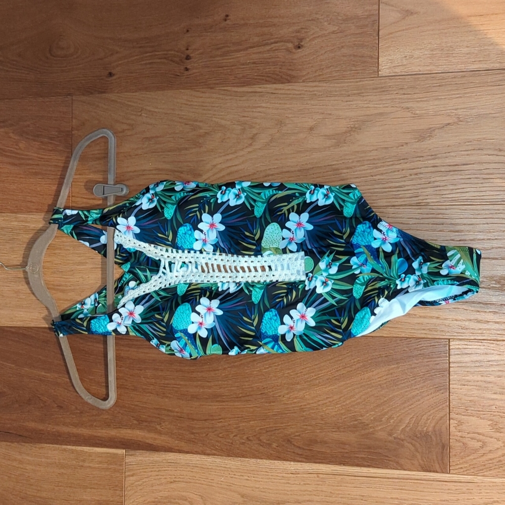 Floral One-Piece Bathing Suit from Cupshe